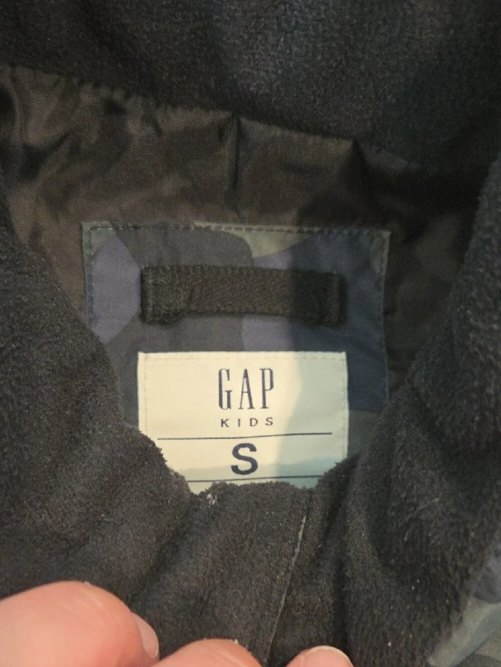 Gap Kids ColdControl Camo Puffer Vest Water Resistant Insulated Boys Small